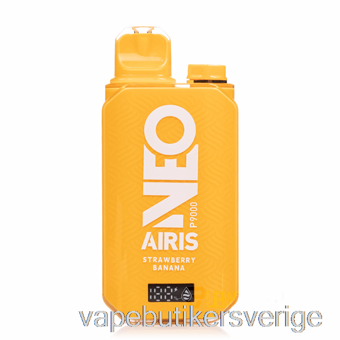 Vape Sverige Airis Neo P9000 Engångsjordgubbsbanan